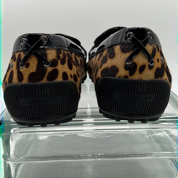 Rockport Jackie Penny Loafers Leopard Print AdiPRENE Comfort shoe Womens size 6 - Picture 5 of 8